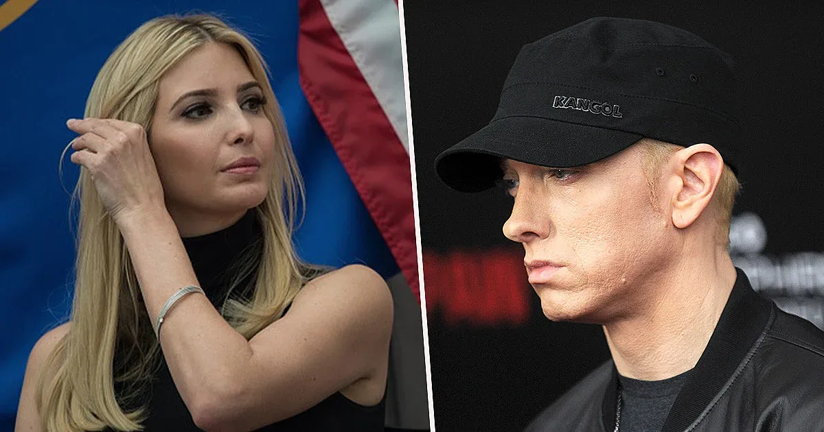 Разследват Еминем заради Иванка Тръмп