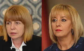 Медиана: Фандъкова - 27,8%, Манолова - 24,3%