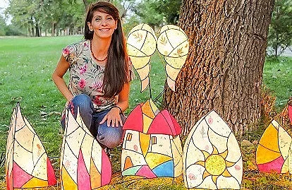 Жени Лечева чете романа си в Пловдив