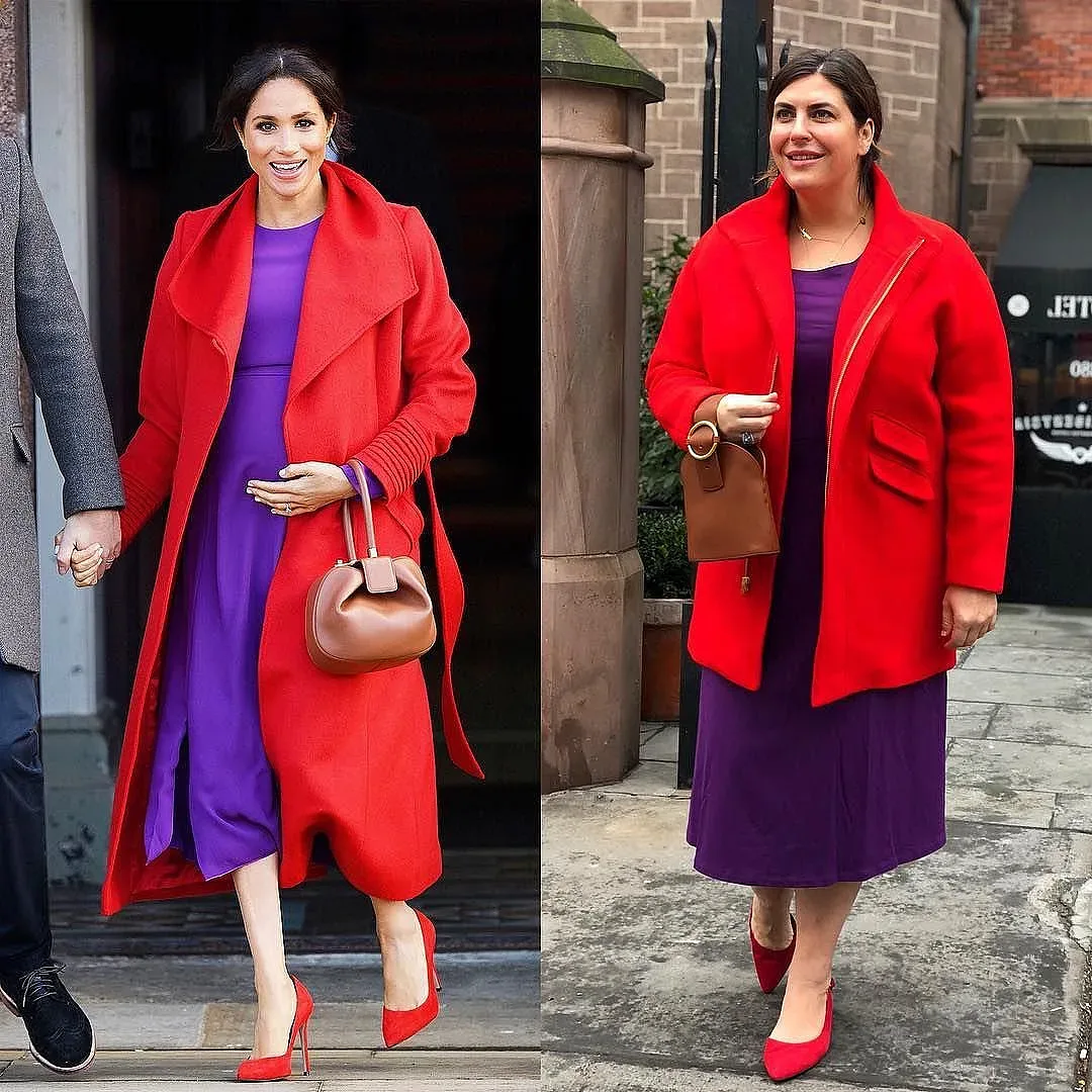 Стилът на Меган Маркъл може да изглежда и така