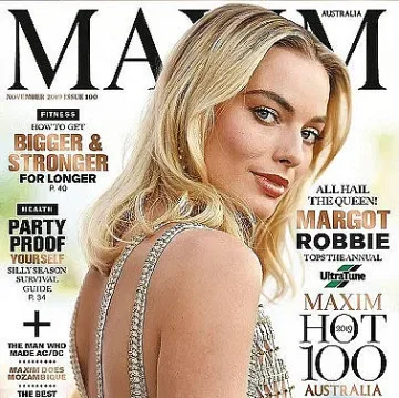 Марго Роби оглави „Hot 100“ на „Максим“ Австралия