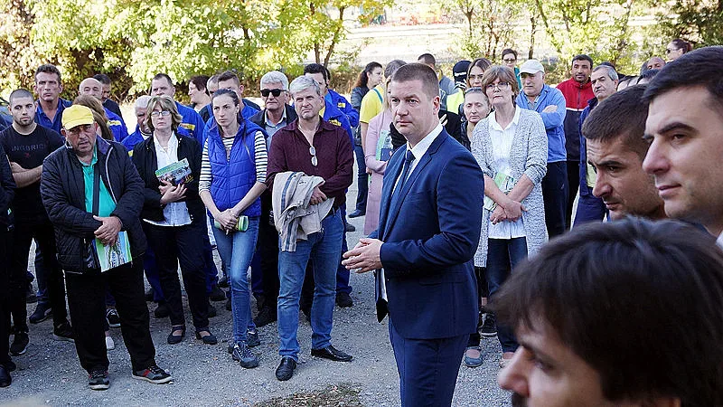 Азотноторовия завод в Стара Загора - градска зона
