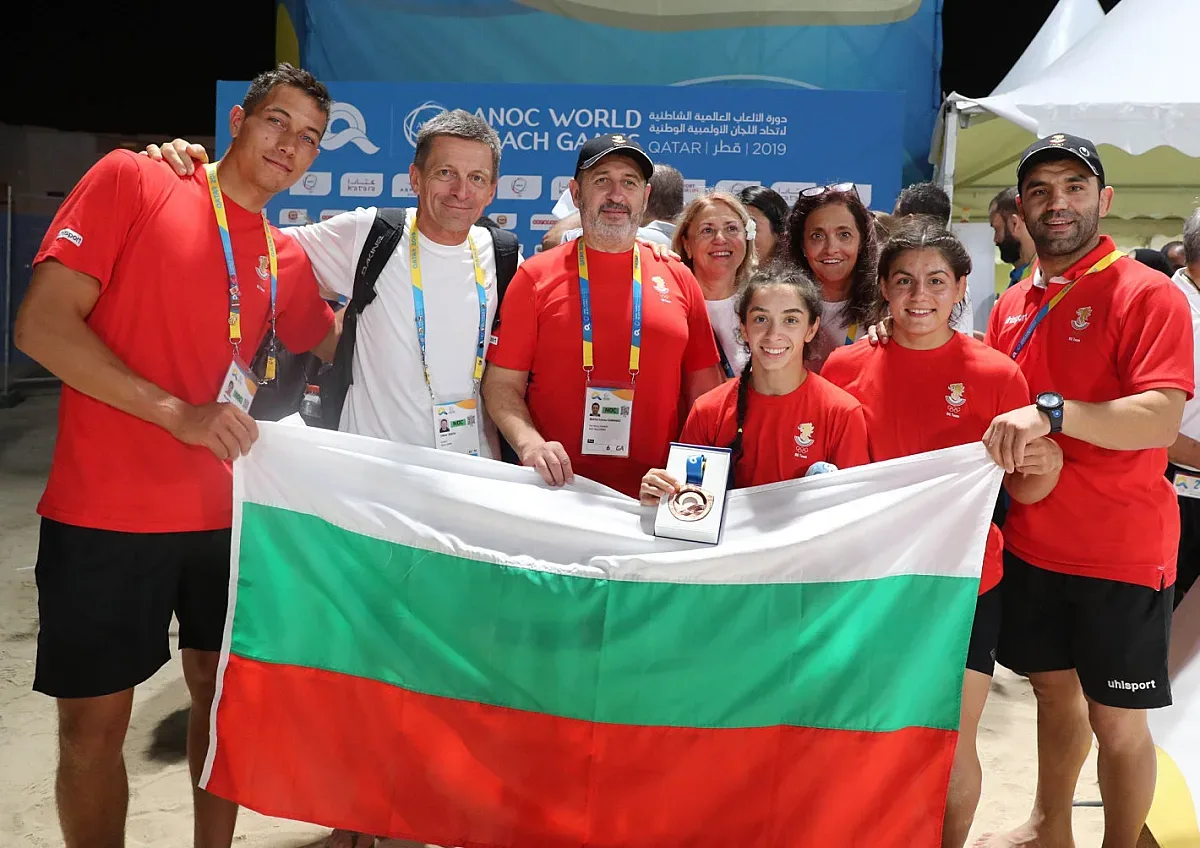 България с първи медал от световните плажни игри