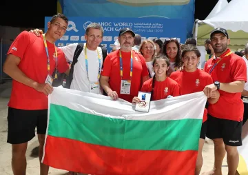 България с първи медал от световните плажни игри
