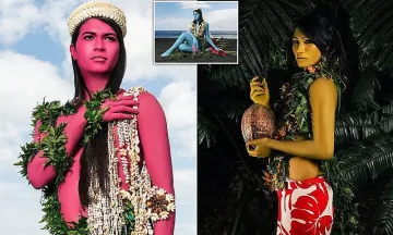 Странно племе маху от третия пол живее в Таити