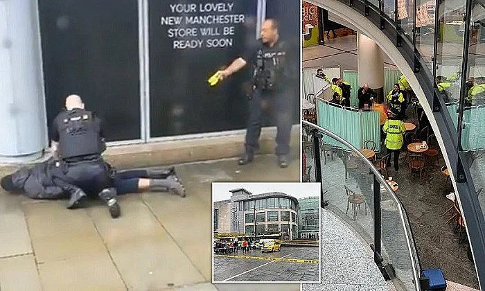 Мъж ранява петима в мол в Манчестър