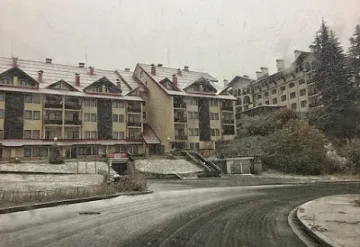 Първият сняг падна в Пампорово