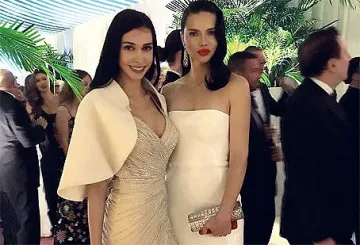 Лицето на REFAN Мила Христова при Елтън Джон на Оскарите