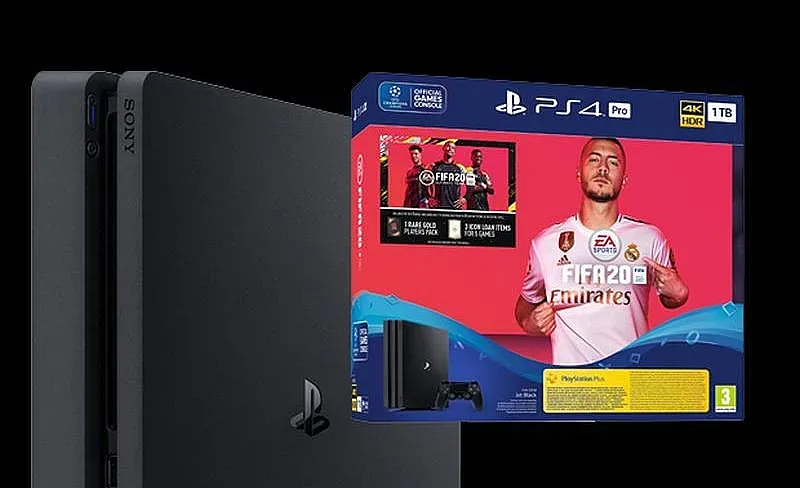 A1 пуска FIFA 20 с PS 4 Pro 1ТВ и PS 4 Slim 1ТВ