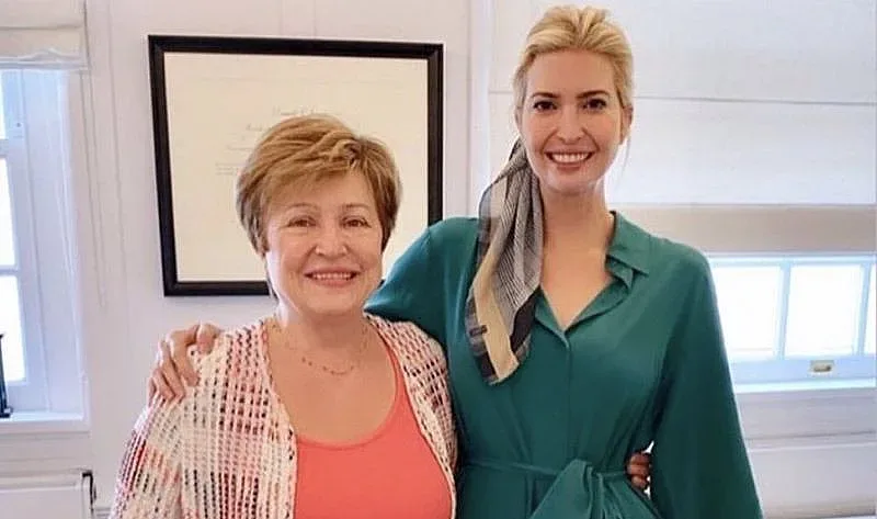 Иванка Тръмп „лайкна“ Кристалина Георгиева