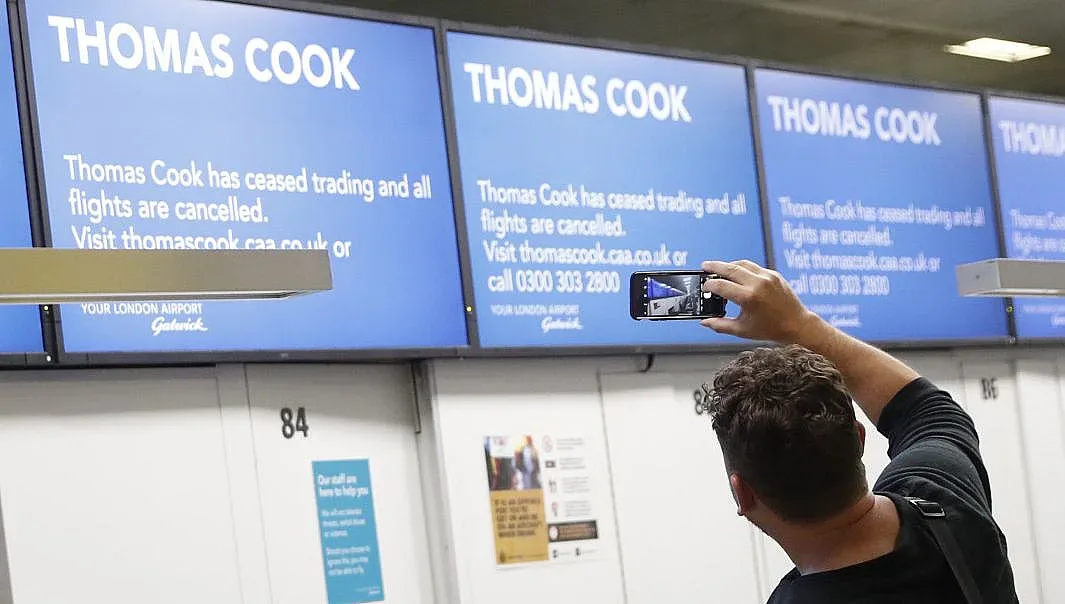 Испания поразена най-много от фалита на Томас Кук