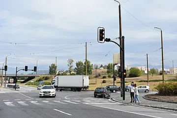 Кметът на Благоевград инспектира светофарна оредба