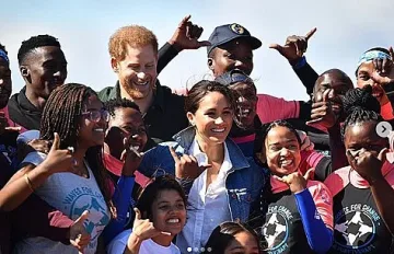 Меган в Африка: Тук съм като майка