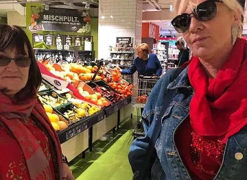 С Меркел на пазар в Берлин