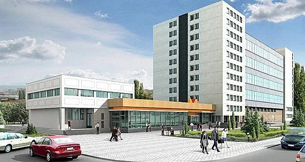 Мол на мястото на пернишкия университет