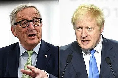 Джонсън и Юнкер с работен обяд