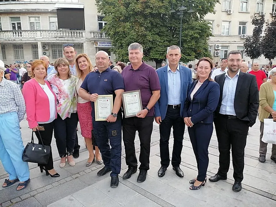 Тодор Тодоров с голямата награда за дарител