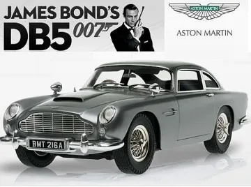 Колата на Агент 007 на изложение в Бургас