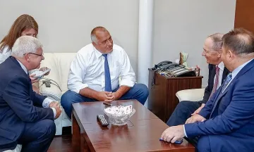 Борисов на среща с проф. Леонид Айделман