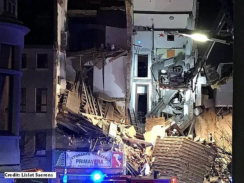 Експлозия в Белгия разтърси 3 сгради