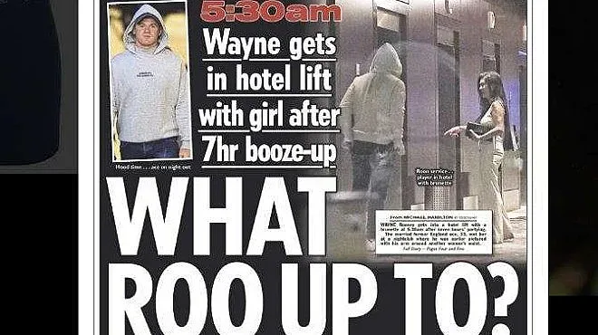 Руни вкарал 27-годишна в стаята си и заспал