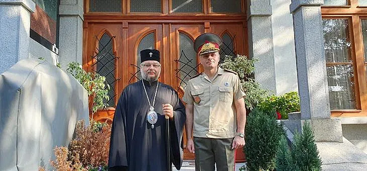 Нов командир се срещна със старозагорския владика