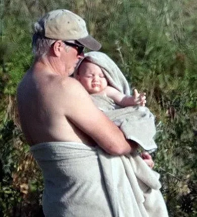 Ричард Гиър показа сина си