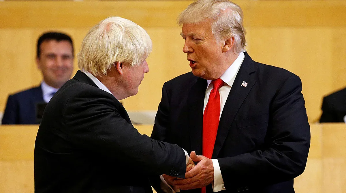 Тръмп обещава голяма сделка на Джонсън