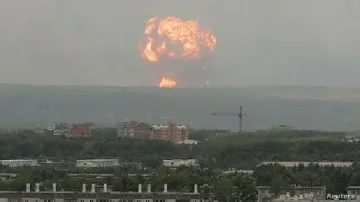 Два взрива при ракетната злополука в Русия