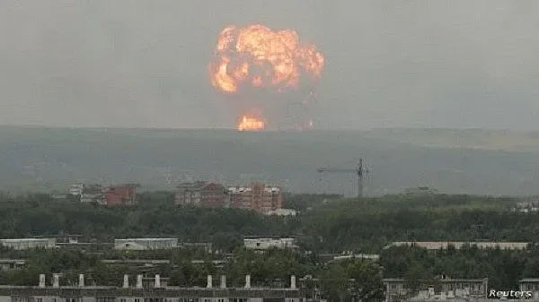 Два взрива при ракетната злополука в Русия