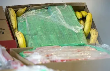 Откриха кокаин в кашони с банани