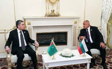 България и Туркменистан подписаха двустранни документи