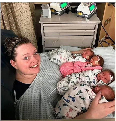 Тризначка роди четиризнаци, има и близнаци