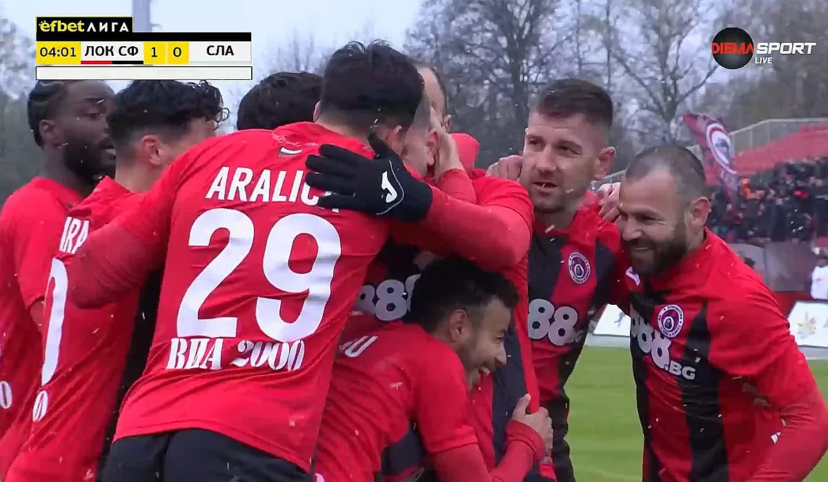 Локо София прекърши Славия в драматично столично дерби
