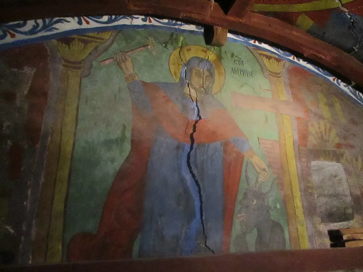 В храм до с. Орешец: Огнена Марина наказва дявола