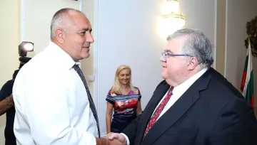 Борисов на 4 очи с Карстенс