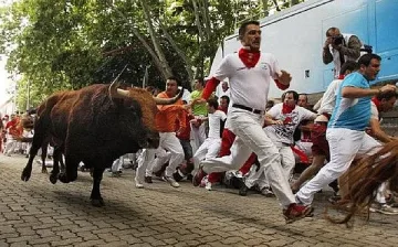 Протест  срещу фестивал на бикове в Испания