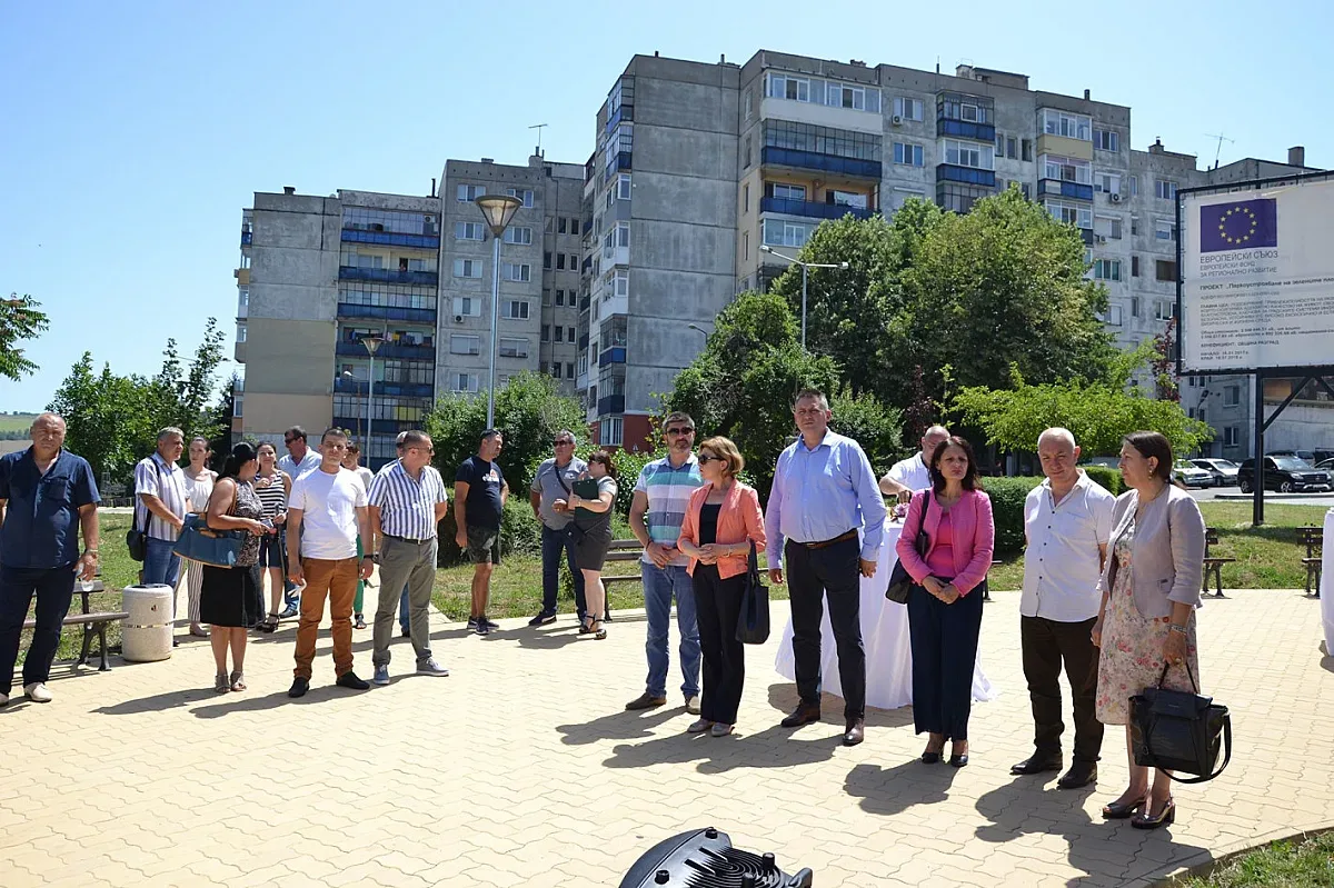 Откриха новата зелена среда в Разград