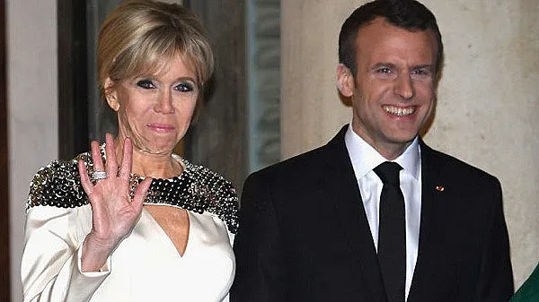 Япония с "Брижитмания" към съпругата на Макрон