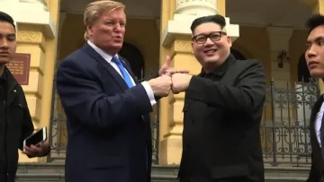 Двойниците на Ким и Тръмп вече са в Осака