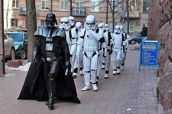 Дарт Вейдър - кандидат за депутат в Украйна