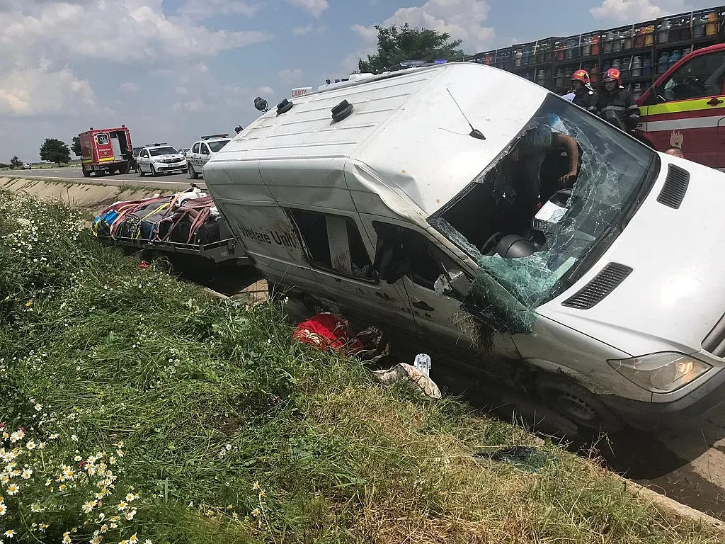 Един убит и 4 ранени българи в Румъния (НОВА)