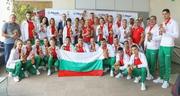 Трибагреник и лъвчета-талисмани за спортистите за Европейските игри