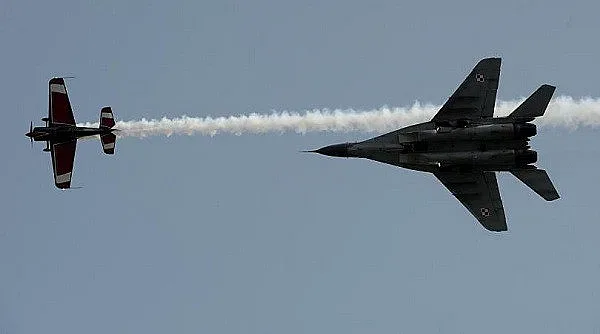 Пилот се разби на авиошоу в Полша