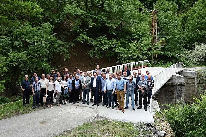 Откриха моста над река Малка Арда