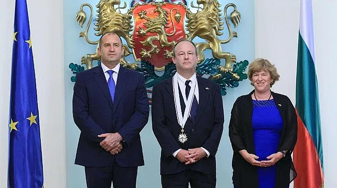 Ерик Рубин с орден "Стара планина" (ДОПЪЛНЕНА)