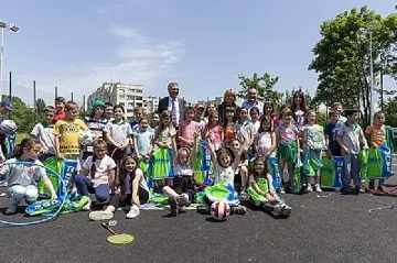 Изградена нова спортна площадка в жк „Дружба“ в София