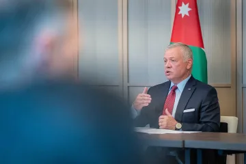 Кралят на Йордания на официално посещение в България