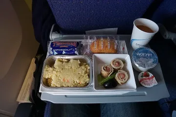 Кои руски авиолинии са с най-вкусна храна на борда