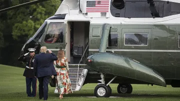 Тръмп на визита във Великобритания